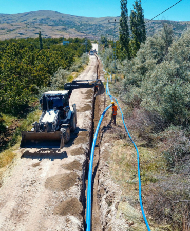 Akçadağ Ören Mahallesi’nde 26 Kilometrelik İçme Suyu Hattı Yenileniyor