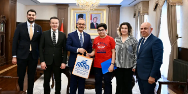 Dünya Birincisi Öğrenci Vali Yavuz Tarafından Kabul Edildi