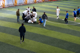 Malatya’da Halı Sahada Hayat Kurtaran Müdahale