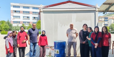 Öğrencilerden Çevre İçin Örnek Hareket: Atık Yağlar Geri Dönüşüme Kazandırılıyor