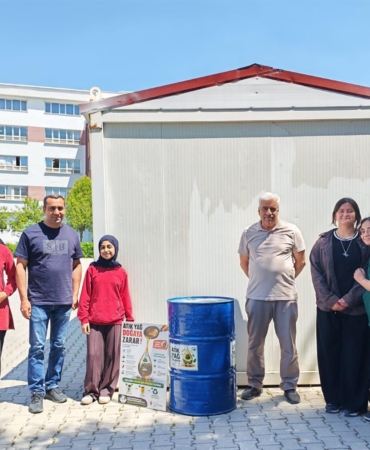 Öğrencilerden Çevre İçin Örnek Hareket: Atık Yağlar Geri Dönüşüme Kazandırılıyor
