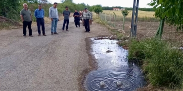 Tarlalara Akan Lağım Suyu Mahalleliyi İsyan Ettirdi