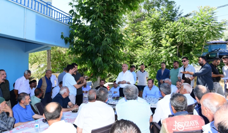 Başkan Sami Er “Kırsalı İhmal Etmeden Malatya'yı Geleceğe Hazırlıyoruz"