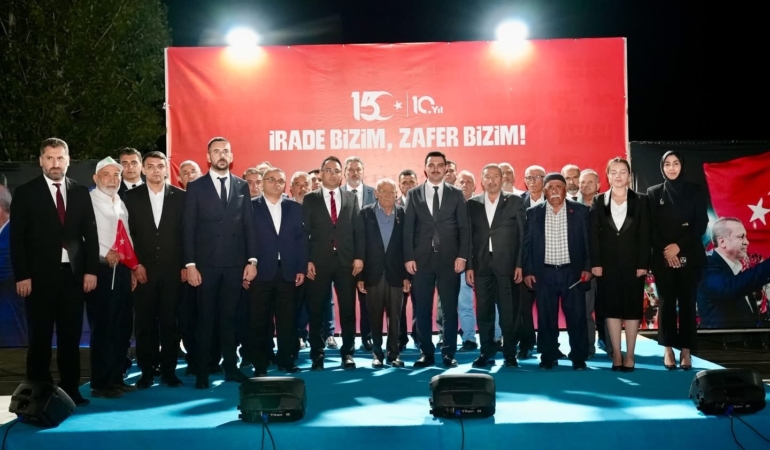 Darende Tek Yürek Oldu