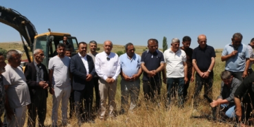 Delihasanyurdu Mahallesi’nde Taziye Evi İçin İlk Kazma Vuruldu