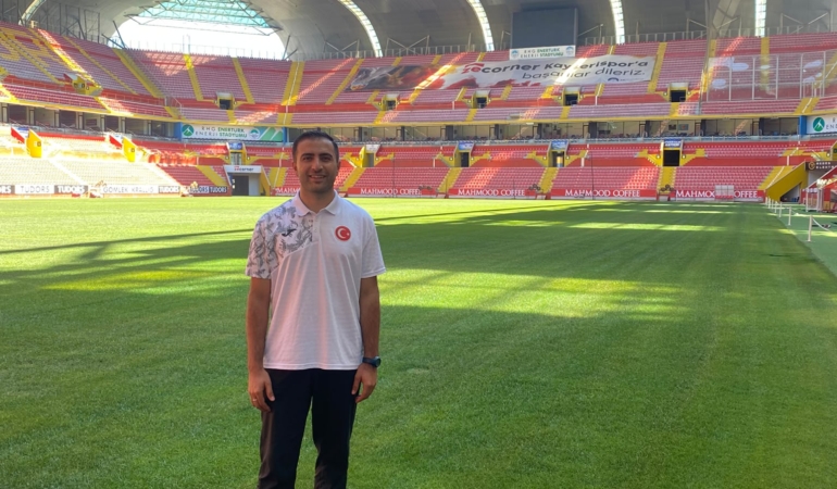 Hasan Çeri Avrupa Şampiyonası’nda Milli Takım Teknik Ekibinde