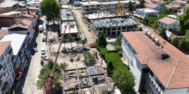 Hekimhan’da Yeni Çarşı Yükseliyor