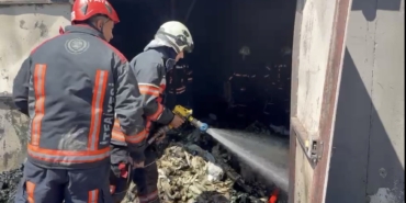 Malatya’da Fabrika Ve Odunlukta Yangın