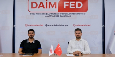 Malatya’da Yapı Güvenliği İçin Ortak Masa: DAİMFED ve Yapı Denetim Birliği Harekete Geçti