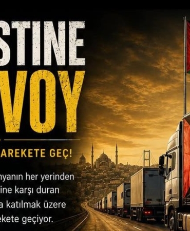 Malatya’dan Filistin İçin Uluslararası Konvoya Destek