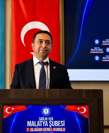 Sağlık-Sen Malatya’da Hasan Ulutaş Güven Tazeledi