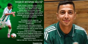 Yeşilyurtspor’da Bir Ayrılık Daha: İsmail Zobu Veda Etti