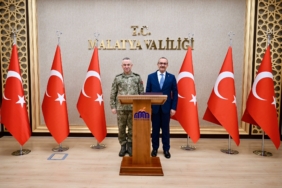 2’nci Ordu Komutanı Korgeneral Yaralı'dan Vali Yavuz’a İlk Ziyaret