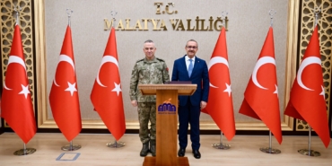 2’nci Ordu Komutanı Korgeneral Yaralı'dan Vali Yavuz’a İlk Ziyaret