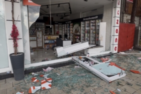 5 Dakikalık Fırtına Malatya’yı Altüst Etti
