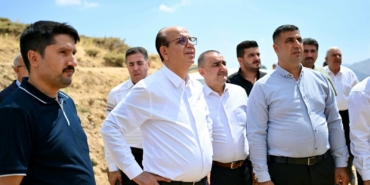 Başkan Geçit, Salkonak Geli Mezrasında Yatırımları Yerinde İnceledi