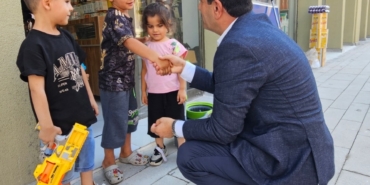 Başkan Taşkın’dan Yeni Çarşı Esnafına Ziyaret