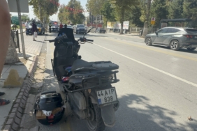 İnönü Caddesi’nde Kurye Kazada Yaralandı