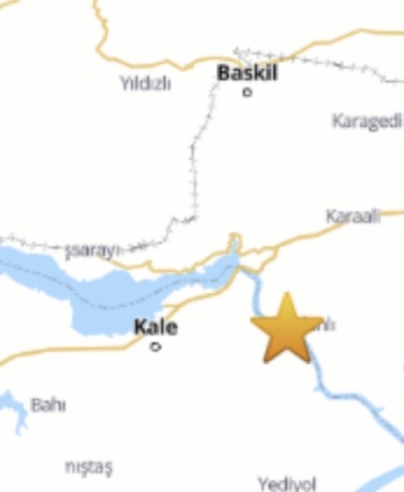 Malatya Sınırında 3,0’lık Deprem