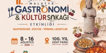 Malatya’da Gastronomi Şöleni Başlıyor