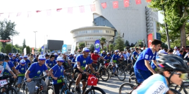 Malatya'da Uluslararası Beydağı Dağ Bisikleti Yarışı Kortejle Başladı