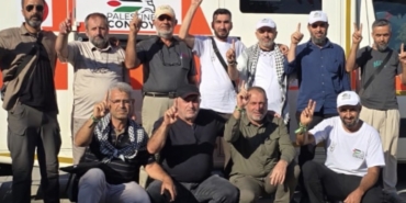 Malatya’dan Filistin Konvoyuna Katılacak 9 Kişi Dualarla Uğurlandı