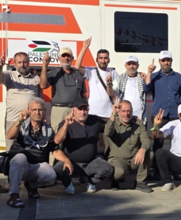 Malatya’dan Filistin Konvoyuna Katılacak 9 Kişi Dualarla Uğurlandı