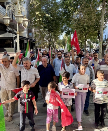 Malatya’dan Gazze İçin “İnsanlığın Sesi” Yükseldi