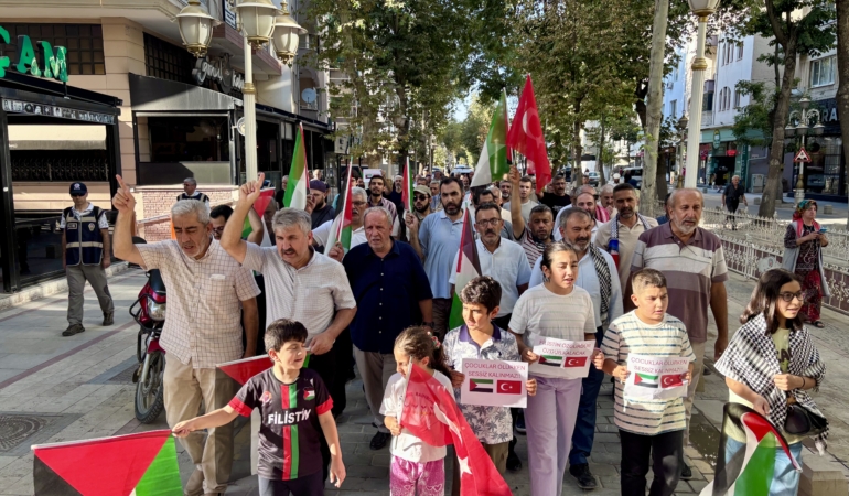Malatya’dan Gazze İçin “İnsanlığın Sesi” Yükseldi