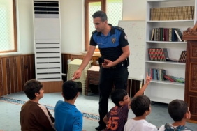 Polisten Kur’an Kursu Öğrencilerine Güvenlik Eğitimi