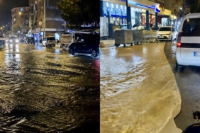 Sarıcıoğlu Caddesi Göle Döndü