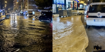 Sarıcıoğlu Caddesi Göle Döndü