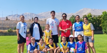 UEFA Playmakers Programı Malatya’da Minik Kızları Futbolla Buluşturdu