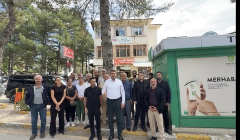 Arapgir’de Parti Binası Gerilimi: Polis Araya Girdi