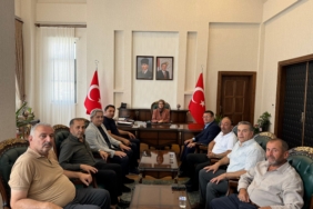 Başkan Cengiz’den Kaymakam Bayguş’a Ziyaret