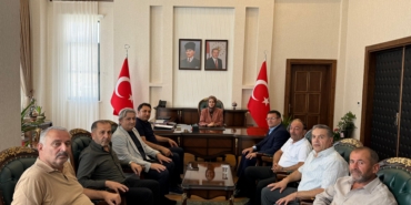 Başkan Cengiz’den Kaymakam Bayguş’a Ziyaret