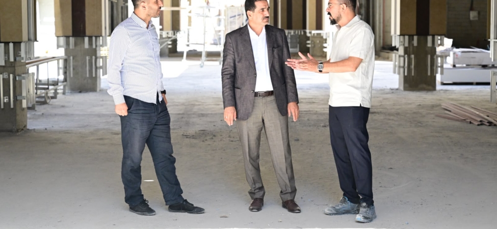 Başkan Taşkın, Eski Hal Binası Alanındaki Projeyi İnceledi