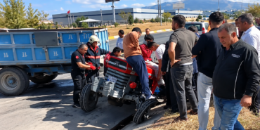 Beton Mikseri İle Traktör Çarpıştı: 2 Yaralı