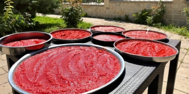 Darende'de Yazın Bereketi Kışa Saklanıyor