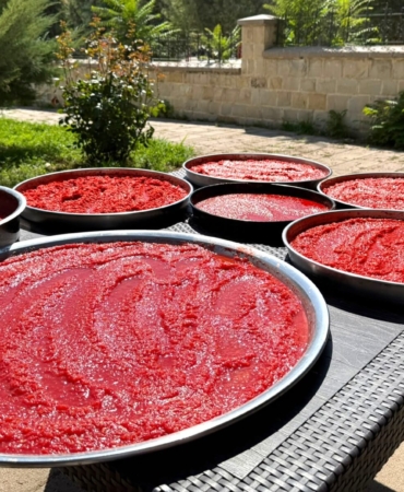 Darende'de Yazın Bereketi Kışa Saklanıyor