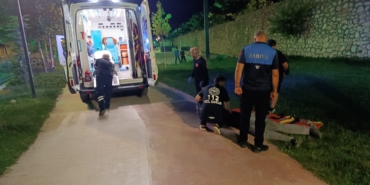 Elektrikli Scooter’dan Düştü, Hastaneye Kaldırıldı