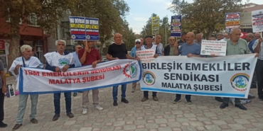 Malatya’da Emeklilerden Seyyanen Zam Çağrısı