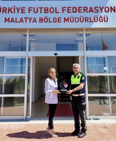 Örnek Davranış Ödülle Taçlandı