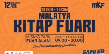 12. Malatya Anadolu Kitap ve Kültür Fuarı Kapılarını Açıyor