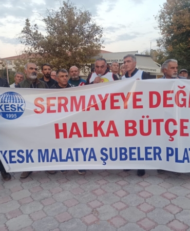 BES Malatya Şubesinden 2027 Yılı Bütçesine Eleştiri