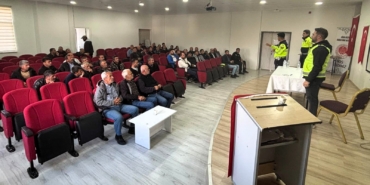 Doğanşehir’de Okul Servis Şoförlerine Sıkı Trafik Uyarısı