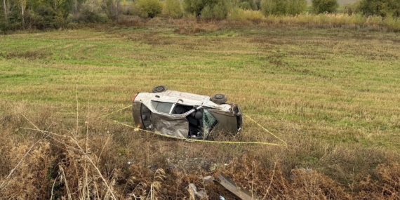 Doğanşehir’de Otomobil Takla Attı: 2 Yaralı