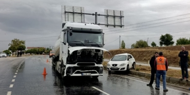 Doğanşehir’de Tır İle Otomobil Çarpıştı: 3 Yaralı