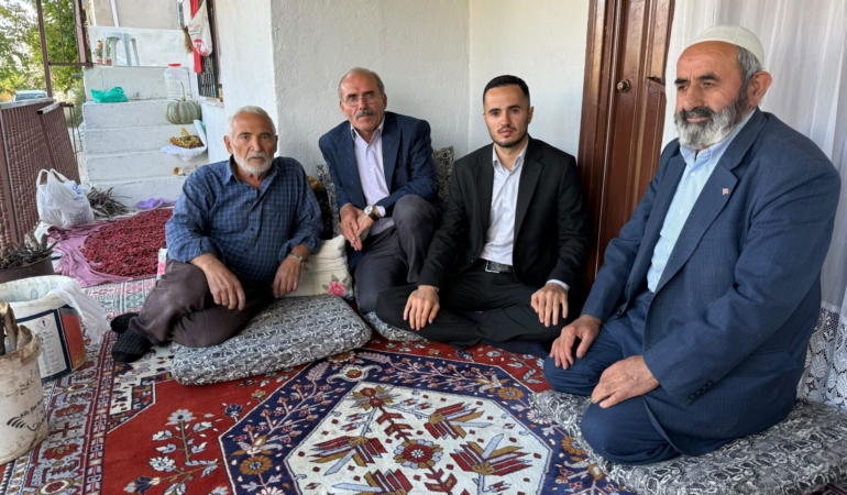 MHP Kuluncak Teşkilatından Şehit Ailelerine Ziyaret