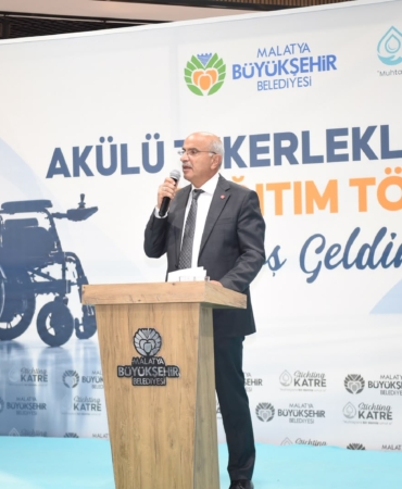Malatya’da 80 Engelli Bireye Akülü Tekerlekli Sandalye Desteği